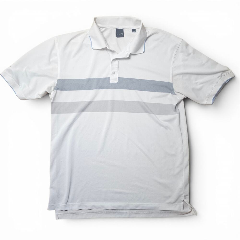 DUNNING GOLF Polo Shirt Men's XL Performance Moisture Wicking Athleisure Casual